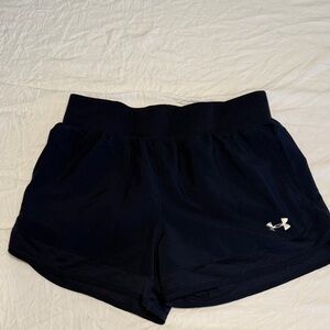 Under Armour Women's Navy Athletic Shorts